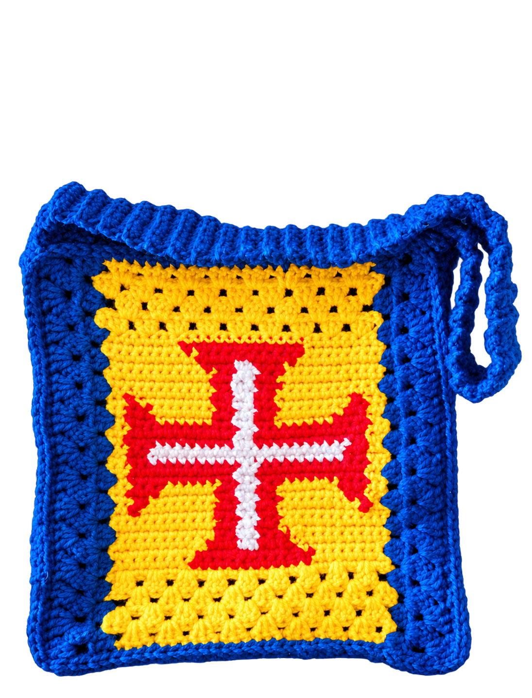 Madeira crochet sling bag